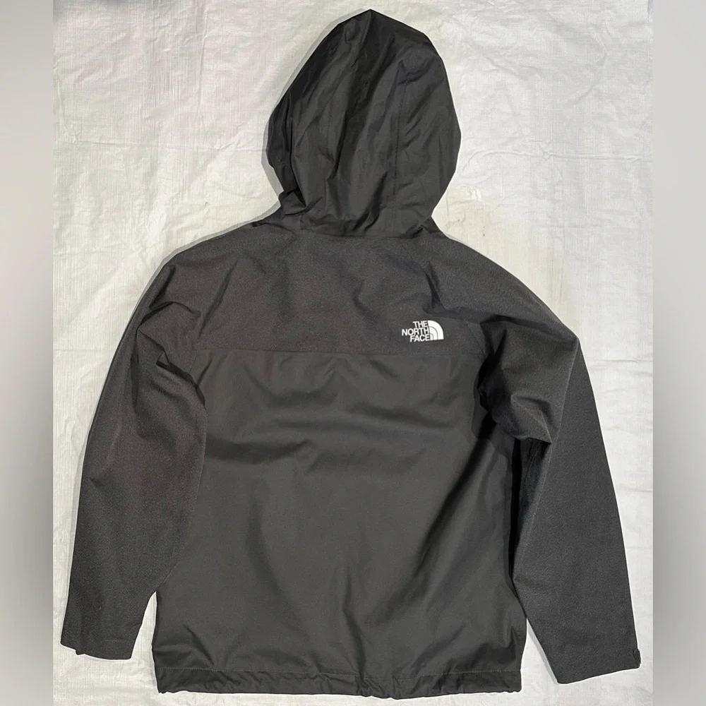 SZ M 10-12 BOYS THE NORTH FACE COAT DARK GRAY
